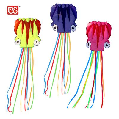 China Wholesale Octopus Animal Easy Flying 3D Kite Toy 350CM Cartoon Flying Toy 350CM Cartoon Kite For Kids Adults With Flying Wire for sale