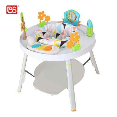 China Jumping Chair for Kids BS Toy 3 IN 1 Multifunctional Activity 360 Degree Rotating Baby Walker Bouncer Baby Jumping Rocking Chair for Kids for sale