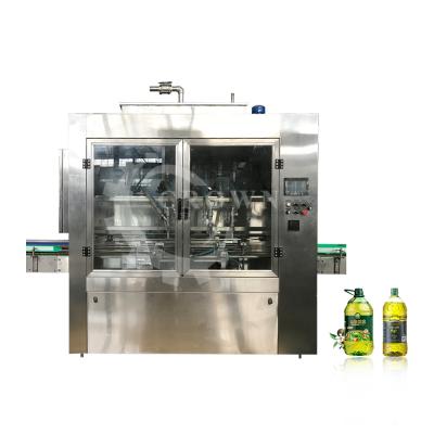 China Food Palm Fully Automatic Pneumatic Sunflower Frying Oil Bottling Plant Edible Filling Machine to fill your oil into a bottle for sale