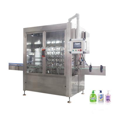 China Automatic Food Line Body Lotion Oil Detergent Paste Shampoo Cosmetic Soap Filling Machine Spray Bottle Liquid Filling Machine for sale