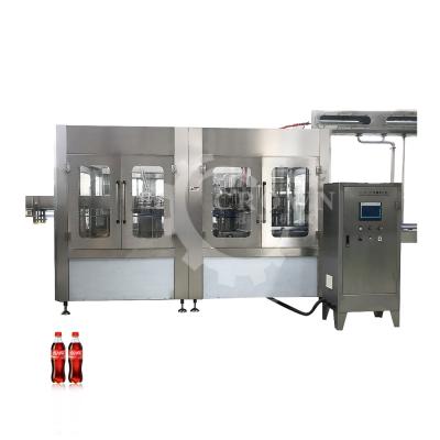 China Automatic Carbonated Water Bottle Filling Food Beverage Beverage Sealing Capping Machine for sale