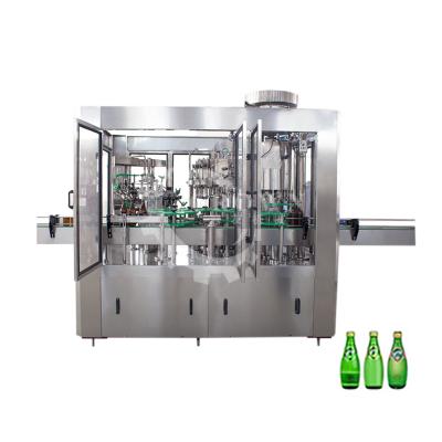 China Automatic Carbonated Food Hot Sale Glass Bottle Beverage Filling Machine for sale