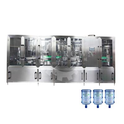 China Food 5 Gallon Water Bottle Filling And Packing Machine / Automatic Barrel Water Filling Machine for sale