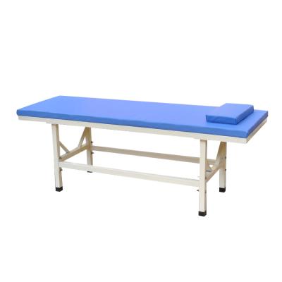 China Low Price China Iron Clinic Emergency Hospital Used Examination Inspecting Bed for sale