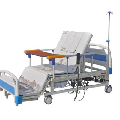 China 2 Function Hospital Furniture Steel Medical Manual Electric Hospital Bed for sale