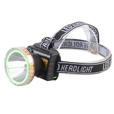 China High Quality Industrial ABS Plastic Waterproof LED Headlamp Portable Stepless Dimming Rechargeable Headlight For Fishing,Cycling for sale