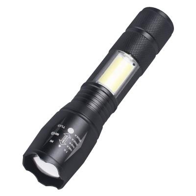 China Industrial High Quality Aluminum Waterproof COB Torch Light 5 