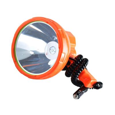 China 50W 24V High Power Outdoor Portable Lamp Travel LED Spotlight 12V Self-Propelled Outdoor Floodlight for Hunting and Fishing for sale