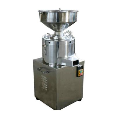 China High efficiency home use good quality small peanut butter making machine sesame sauce tahini making machines 30kg/h for sale