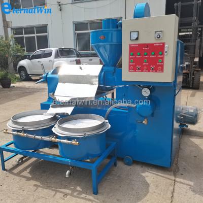 China All Fields Screw Caster Sunflower Palm Oil Mill Press Extractor Machine Cold Pressing Soybean Oil Making Machine Price for sale