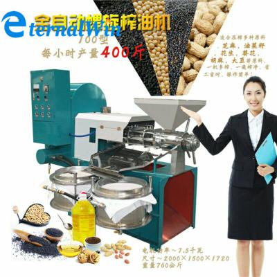 China Excellent Factory Price Peanut Oil Pressers Coconut Copra Oil Press Machine Automatic Palm Oil Palm Oil Pressing Commercial Expeller for sale