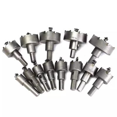 China Metal Drilling 13pcs 16-53mm CTT Drill Bits Sets Hole Saw Steel Carbide Tilted Drill Metal Core Drill Bit Hole Saw Wood Cutter for sale