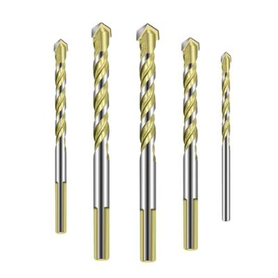 China Metal Drilling 5/6/8/10/12mm Carbide Slant Drill Bit Set For Concrete Masonry Ceramic Tile Wood Metal Stainless Steel Hole Saw Cutter Drilling for sale