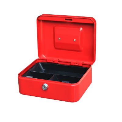 China 8 Inch Piggy Bank Metal Material Smart Safe Good Quality Cash Box In Transit For Money for sale