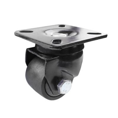 China PIVOT 2 Inch Heavy Load Mechanical Hardware Equipment Swivel Nylon Caster Wheel Automation Caster for sale