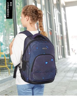 China Custom Water Repellent UNIKER Backpack Bag Girls Backpack With Logo Laptop Bags Backpack for sale