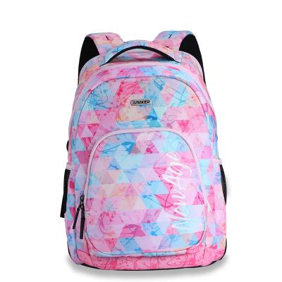 China UNIKER Water Repellent Bag Kids Backpack With High Capacity For Boy And Girls for sale