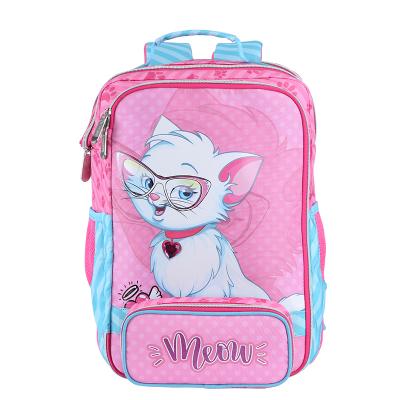 China UNIKER Water Repellent Backpack For Girls Boys Backpack Cartoon Cat Backpack For School Students for sale