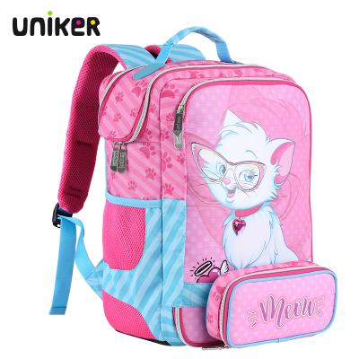 China 2021 Water Repellent UNIKER Kids School Backpack Bags Set For Kids for sale