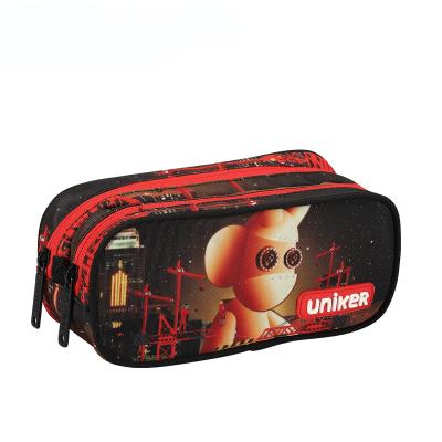 China Schools & UNIKER Offices Custom Pencil Case Stationery Pencil Case Pencil Case for Girls School for sale