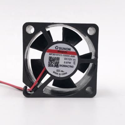 China Hotels 3015 30X30X15mm sunon fan MF30150V1-1000C-A99 30mm axial 5V maglev industrial fan for sale