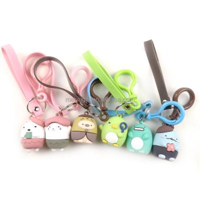 China Sumikko Biological Pendant Corner Car Key Holder 3D Corner Bag Hot Selling Key Chain for sale