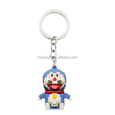 China Donald Minnie Duck PVC Cartoon 3d Doll Key Chain New Style Key Chain Cute Cat Custom Made Eco-friendly Cute Duck Animal for sale