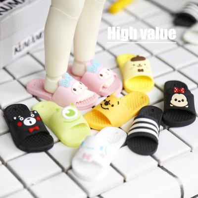 China Hot BJD.SD.YOSD.6/1 Cartoon Toy Doll With Shoes Accessories Mini Cute Cartoon Slipper Model for sale