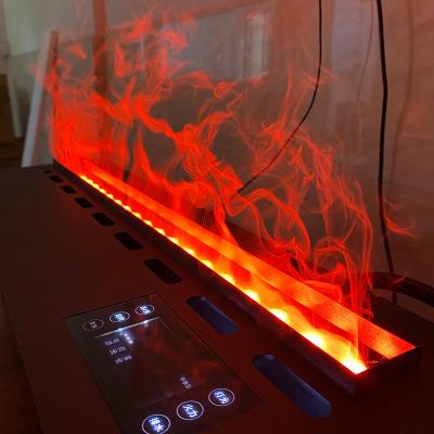 China Voice Control Indoor Steam Electric Fireplace Decoration Led 3d Steam Water Vapour Fireplace en venta