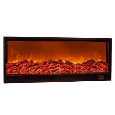 China Decorative Flame Wall Mounted TV Stand Electric Heater Electric Fireplace en venta