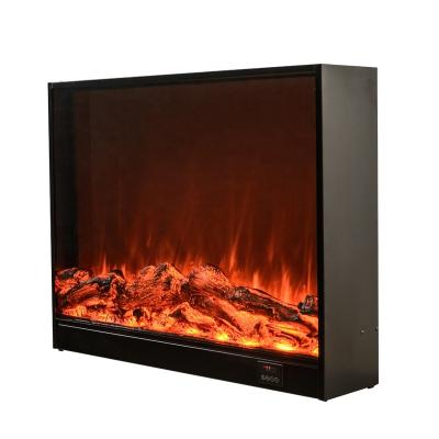 China V-7-A-800 Artificial Remote Controlled Electric Fireplace Emulational Flame Decoration Insert for sale