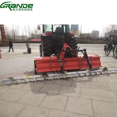 China Agricultural Multifunctional Retractable Farms Paddy Field Grader Leveling Machine for sale