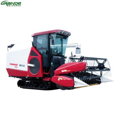 China Japan YANMA YH1180 118HP Rice Combine Harvester For Sale for sale