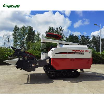 China Japan YANMA AW85G mini rice paddy rice combine harvester for sale for sale