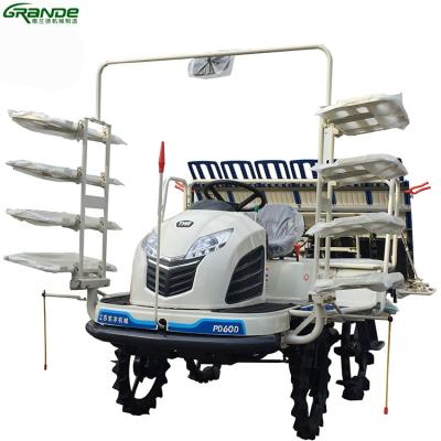 China Automatic Rice Transplanter Low Price Riding 6 Rows Rice Transplanter for sale