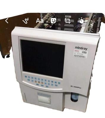 China Metal used mindray Because-3200/refurbished Mindray Because-2800/Because-3000 second hand hematology analyzer plus hematology analyzer for sale