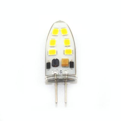 China Bestselling 6500K 2W 12SMD LED Bulb Light Bi-Pin G4 Desk Top High Quality Silicon 2700K for sale