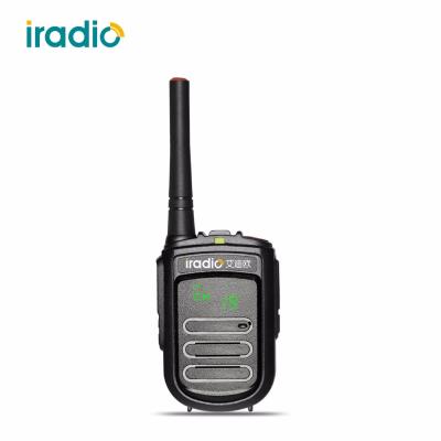 China iradio DP-168 100 mile mini dmr children two way radio li-ion walkie talkie 3000mAh thick battery for sale