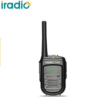 China Iradio Mini Digital DP-168 Walkie Talkie for Low Power 2W/0.5W and Best Selling 1500mAh/3000mAh Two Way Radio for sale