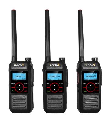 China Conference Iradio Radio FCC Certificate Long Range DM-560 2 Slots DM-560 2 Digital Encryted Walkie Talkie 10Without Put Power for sale