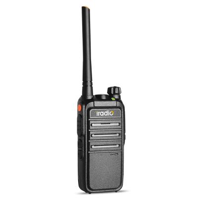 China iradio V9 IP55 walkie talkie pmr446 handheld radio with rugged design 1200mAh for sale