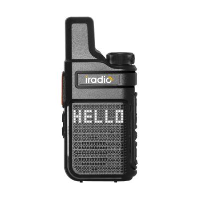 China Hotel Iradio V2 Plus Two Way Frs Radio 99 Channels Hotel Restaurant Handheld Radio for sale