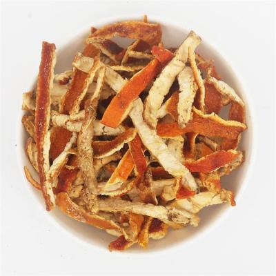 China Wholesale High Quality Dry Check Bulk Chopped Dried Tangerine Bitter Orange Peel Silk for sale