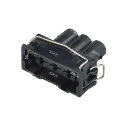 China Waterproof Auto Fuel Injector Connector Automotive Plug Dispenser Sensor DJ70323-6.3-21 3 Way Connector for sale