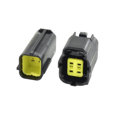 China 4 Pin Econoseal Automotive Amp Connector Male And Female Auto Connector Waterproof Electrical Wiring Multi Connectors 174259-2 174257-2 for sale