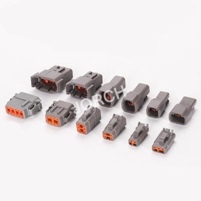 China High Quality Automotive Connectors DTM06 DT04-2P/3P/4P/6P/8P/12P DTM Series German Auto Connectors for sale