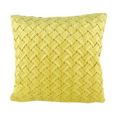 China Wholesale Price Folded Tiles Refine Velvet Knitted Fashion Sofa Cushion Covers for sale