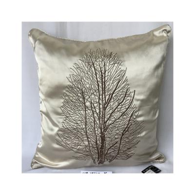 China Quality Appropriate Price Guaranteed Luxury Custom Embroidered Sublimation Cushion Cover Folded for sale