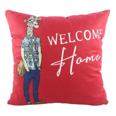 China Hot Sale Individuality Folded Style Custom Design Printing Cushion Covers for sale