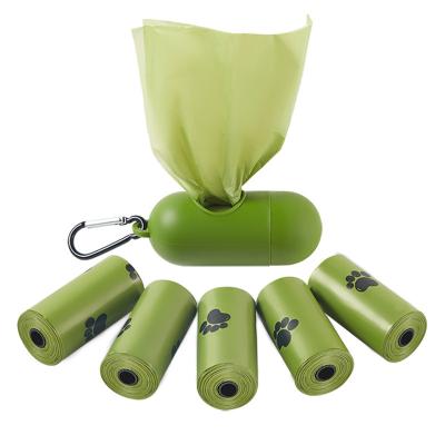 China Small Animals Poop Bags for Dogs Leak Proof Doggie Poop Bag Refills Rolls Pet Waste Bags with Dispenser for sale